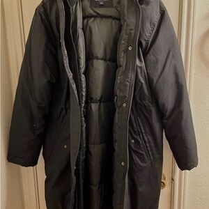Black Puffer Coat